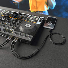 Carica l&#39;immagine nel visualizzatore di Gallery, KabelDirekt 2m Cavo RCA a Jack Y, (Coassiale Audio Stereo 2 Connettori 2 m