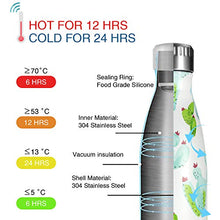 Carica l&#39;immagine nel visualizzatore di Gallery, BEI &amp; HONG Borraccia Termica 500 ml, Bottiglia Acqua Acciaio 500ml, Cactus