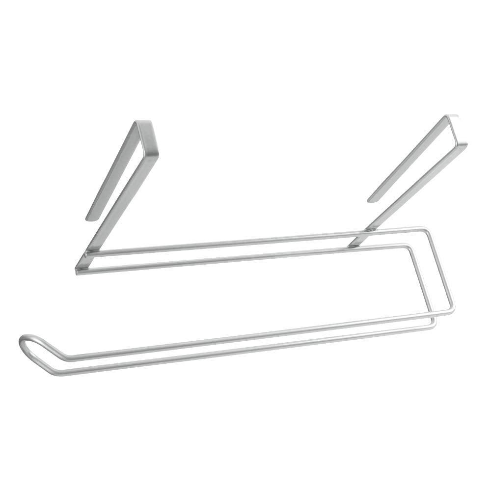 Metaltex Easy-Roll - Porta rotolo/carta da 35x18x10, Grigio Metallizzato - Ilgrandebazar