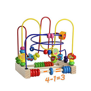 Fajiabao Giocattoli Rotolamento Bead Maze Roller Coaster Giochi di Legno... - Ilgrandebazar