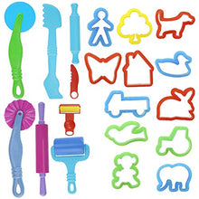 Carica l&#39;immagine nel visualizzatore di Gallery, ULTNICE Gioca gli attrezzi intelligenti della pasta di 20pcs dei kit Doh... - Ilgrandebazar