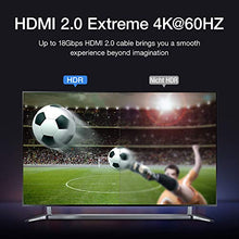 Carica l&#39;immagine nel visualizzatore di Gallery, 4K@60HZ Cavo HDMI 2M, Snowkids Piatto 2.0 ad Altissima Velocità 2m