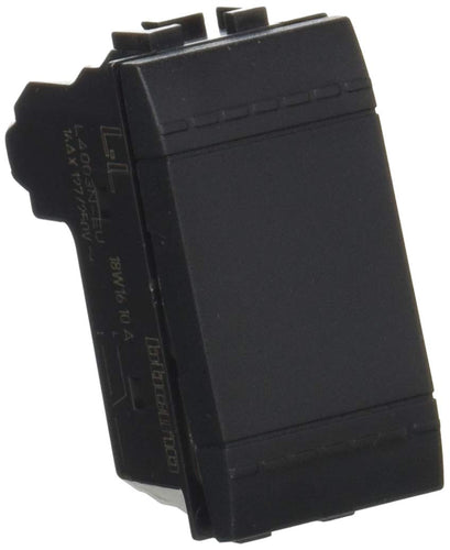 Deviatore L4003N  10A Living Light deviatore 1P 16 AX 250 Vac - Antracite - Ilgrandebazar