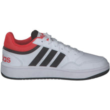 Carica l'immagine nel visualizzatore di Gallery, adidas Hoops Shoes, Sneaker Unisex - Bambini e ragazzi, Ftwr White Core Black Bright Red, 26.5 EU