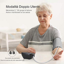 Carica l&#39;immagine nel visualizzatore di Gallery, HYLOGY Misuratore di Pressione da Braccio, Digitale Automatica...
