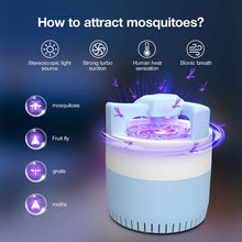 Carica l'immagine nel visualizzatore di Gallery, bubbacare Uccidi Zanzare, Lampada Antizanzare Elettrica, Zanzariera Elettrica con Lampada UV, 180°Zanzariera Elettricaper Uso da Interno ed Esterno, Zanzare, Mosche, Falene, Insetti