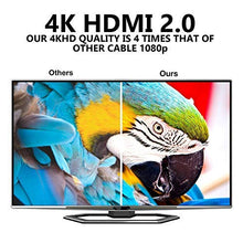 Carica l'immagine nel visualizzatore di Gallery, IBRA Cavo HDMI 4K Ultra HD 2M - Ethernet ad Alta Velocità 2.0b 18 2m - Ilgrandebazar