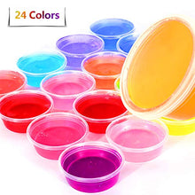 Carica l&#39;immagine nel visualizzatore di Gallery, Ucradle Slime Kit (75 Pezzi) - con 24 Colori di melma Cristallo, Super... - Ilgrandebazar