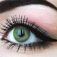Carica l&#39;immagine nel visualizzatore di Gallery, GLAMLENS Lenti a contatto colorate verdi Green - mensili - con porta lenti a...