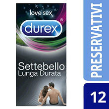 Carica l&#39;immagine nel visualizzatore di Gallery, Durex Settebello Lunga Durata Preservativi Ritardanti per Prolungare 12 unità - Ilgrandebazar