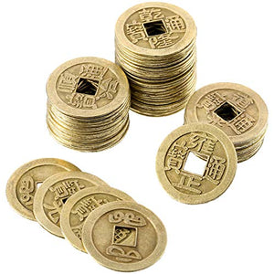Hestya 1 Pollice Monete Cinese di Fortuna Feng Shui I-Ching Cinese... - Ilgrandebazar