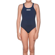 Carica l&#39;immagine nel visualizzatore di Gallery, Arena G Solid Swim PRO Jr, Costume Sportivo Bambina, Nero (Black/White),... - Ilgrandebazar