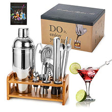 Carica l&#39;immagine nel visualizzatore di Gallery, HB life Set Cocktail Shaker, Metallo, Silver, 1 - Ilgrandebazar
