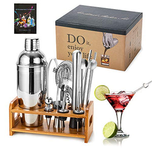 HB life Set Cocktail Shaker, Metallo, Silver, 1 - Ilgrandebazar