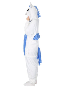 Costume di carnevale, soggetto: unicorno, XL: für Höhe 178-187, Blu Scuro - Ilgrandebazar
