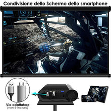 Carica l&#39;immagine nel visualizzatore di Gallery, Proiettore,Elephas Videoproiettore Full HD 4500 Lumen da 50000 ore,... - Ilgrandebazar