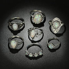 Carica l&#39;immagine nel visualizzatore di Gallery, CAILI Anelli retrò di Modo, Vintage Knuckle Anello per Donna Ragazze... - Ilgrandebazar