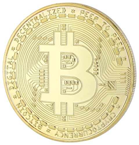 Bitcoin (BTC) - Moneta Fisica in Oro, Limited Miner Edition con Capsula Oro - Ilgrandebazar