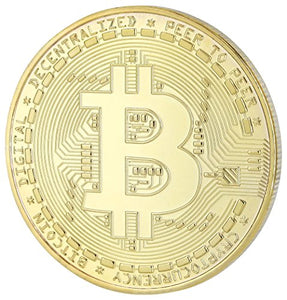 Bitcoin (BTC) - Moneta Fisica in Oro, Limited Miner Edition con Capsula Oro - Ilgrandebazar