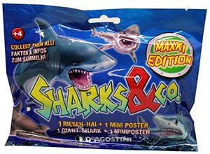 Sharks & Co Maxxi Edition - Figure da Collezione (1 Borsa) - Ilgrandebazar