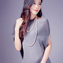 Carica l&#39;immagine nel visualizzatore di Gallery, Merdia Elegante collana da donna con perle artificiali, ideale indossare... - Ilgrandebazar