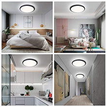 Carica l&#39;immagine nel visualizzatore di Gallery, Plafoniera LED, Bedee bagno IP44, 24 W lampada da soffitto,...