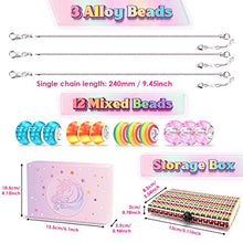 Carica l&#39;immagine nel visualizzatore di Gallery, BIIB Regalo Bambina 5-12 Anni, Kit Braccialetti Fai Da Te Bambina, Crea Braccialetti Bambina, Giochi Bambina 6 7 8 9 10 Anni Femmina, Unicorno Bambina Regalo Compleanno Ragazza, Idee Regalo Natale