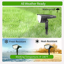 Carica l&#39;immagine nel visualizzatore di Gallery, Claoner 32 LED Luci Solari Esterno, Lampade Giardino Impermeable IP65...