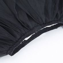 Carica l'immagine nel visualizzatore di Gallery, Joeyer Donna Mini Party tutù Gonna Annata di Principessa Sottogonna Black - Ilgrandebazar