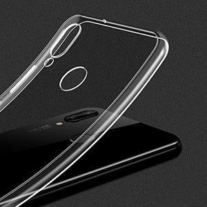 NEW'C Cover per Huawei P20 Lite, Custodia Gel Trasparente Morbida Silicone...