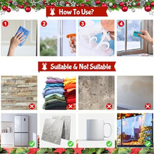 Carica l'immagine nel visualizzatore di Gallery, Vetrofanie Natalizie per Finestre, Adesivi Finestra Natalizi Riutilizzabili Pupazzo di Neve Fiocco di Neve Babbo Natale Sticker Grandi, Decorazioni PVC Wallpaper Murali per Vetrine Negozio Vetro Porte