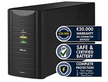 Carica l&#39;immagine nel visualizzatore di Gallery, Trust Oxxtron UPS Gruppo di Continuità 1000VA, Nero