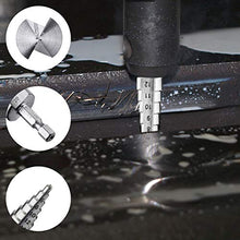 Carica l&#39;immagine nel visualizzatore di Gallery, MOHOO Punte Coniche + Punta Trapano Elicoidale Conica in Acciaio HSS... - Ilgrandebazar