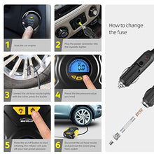 Carica l&#39;immagine nel visualizzatore di Gallery, WindGallop Compressore Portatile per Auto Digital Gonfiatore Elettrico...