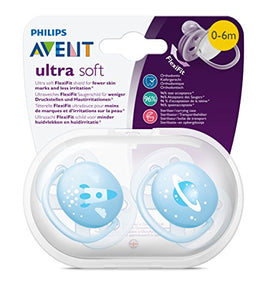 Philips SCF222/20 Succhietto Ultra-Soft 0-6 Mesi con Scudo Flexifit Universo - Ilgrandebazar