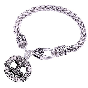 Charm ciondolo a forma di martello Thor Hammer Mjolnir Viking amuleto... - Ilgrandebazar