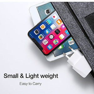 Luvfun [2 Pack] Caricatore USB da Muro, 2 Porte (5V/2.1A) 2 Pack - Ilgrandebazar