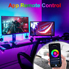 Carica l&#39;immagine nel visualizzatore di Gallery, Striscia LED RGB WIFI, Etersky Smart Strip 2M 5050 Compatibile con 2m