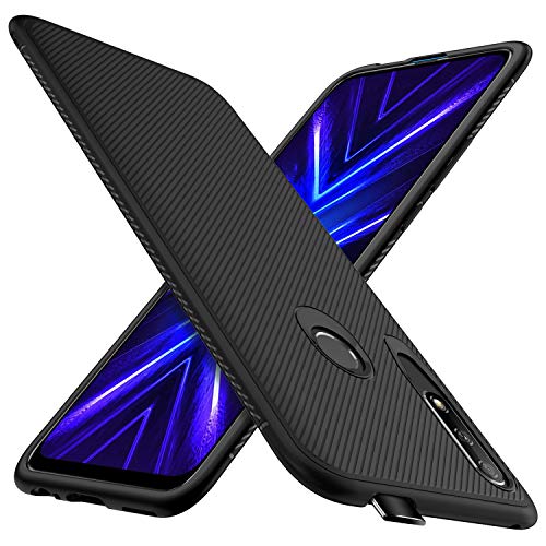 iBetter per Huawei P Smart Z/Honor 9X Cover, Thin Fit Gomma Morbida Nero - Ilgrandebazar