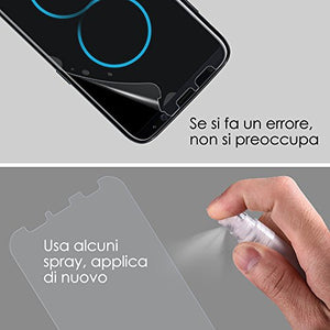 G-Color Pellicola Galaxy S8, [3 Pezzi] Trasparente in TPU... - Ilgrandebazar