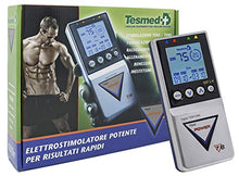 Carica l&#39;immagine nel visualizzatore di Gallery, TESMED elettrostimolatore Muscolare Max 7.8 Power con 8 elettrodi- 125...