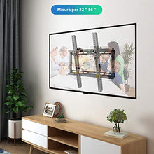 Carica l'immagine nel visualizzatore di Gallery, Famgizmo Supporto TV da Parete, Staffa Parete per 32"-55" Inclinabile - Ilgrandebazar