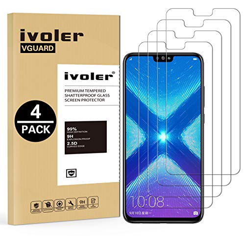 iVoler [4 Pack] Pellicola Vetro Temperato per Huawei Honor View Transparente - Ilgrandebazar