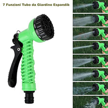 Carica l'immagine nel visualizzatore di Gallery, Tubo da Giardino Estensibile Tubo da Giardino 15m 50 FT, Tubo da Giardino Estensibile con 7 Funzioni Tubo da Giardino Espandib per Lavaggio auto, Giardino, Prato