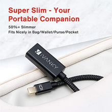 Carica l'immagine nel visualizzatore di Gallery, IVANKY 4K Adattatore Mini DisplayPort a HDMI [4K Ultra HD, Nylon Nero