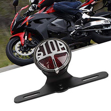 Carica l'immagine nel visualizzatore di Gallery, Qiilu - Fanale posteriore universale a LED per moto, stile vintage, con...