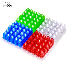 Carica l&#39;immagine nel visualizzatore di Gallery, Kohree 100 pezzi Dita Luci LED Finger Lights Giocattolo di Festa Anelli IT - Ilgrandebazar
