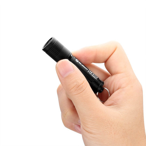 Olight i3E EOS Torcia Portachiavi Mini Impermeabile IPX8, LED 90 lumens Nero - Ilgrandebazar