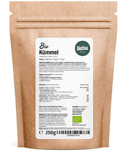 Cumino dei prati, intero BIO - comino / carvi - 250g - 100% qualità...