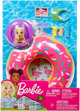 Carica l&#39;immagine nel visualizzatore di Gallery, Barbie Set di Arredamenti da Esterno con Ciambella Donut Galleggiante,... - Ilgrandebazar